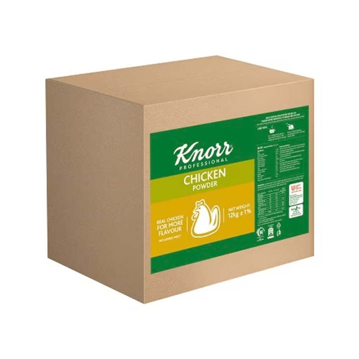 Knoor Professional Chicken Stock Powder 12 KG Box Real Chicken Taste