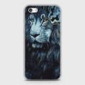 iPhone 5 Cover - SkinLee HQ Hybrid Case (Soft) - Vintage Galaxy Lion - SKINLEE-358-1-90-11. 