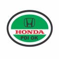 1 PC HONDA PDI STICKERS FOR FRONT SCREEN. 