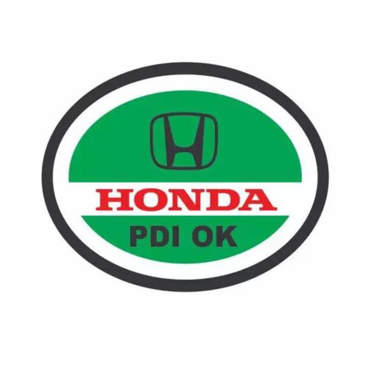 1 PC HONDA PDI STICKERS FOR FRONT SCREEN