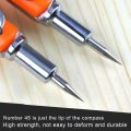 45cm/75cm Wood Tool Marking Scribing Carpenter Scribe Compass Scribe Circular Pencil Drawing Compasses Pencil Compass. 