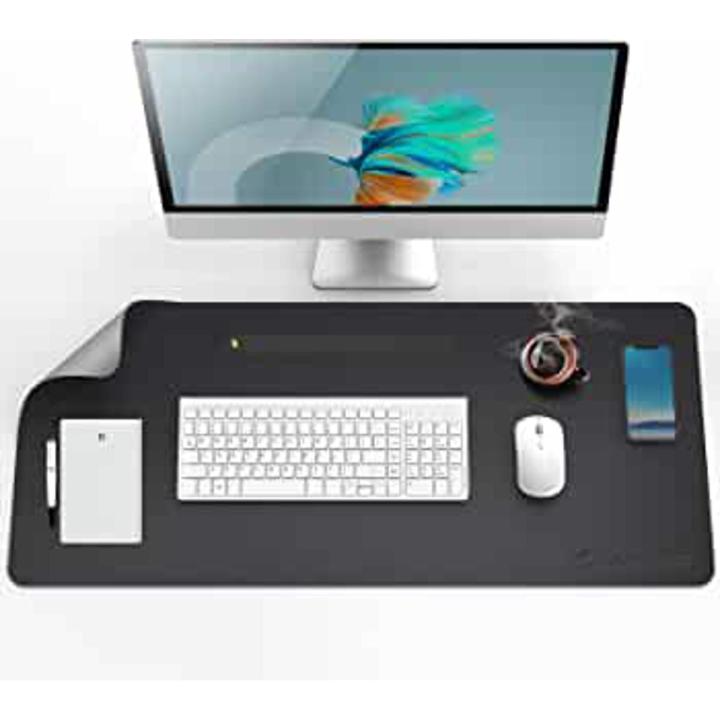 Mouse Pad, Soft Dual side 13×28inch Desk Pad, Stylish and Back Anti-Slip Double Sided Cmoputer Mouse Pad for Laptop, Gaming,Office/Home