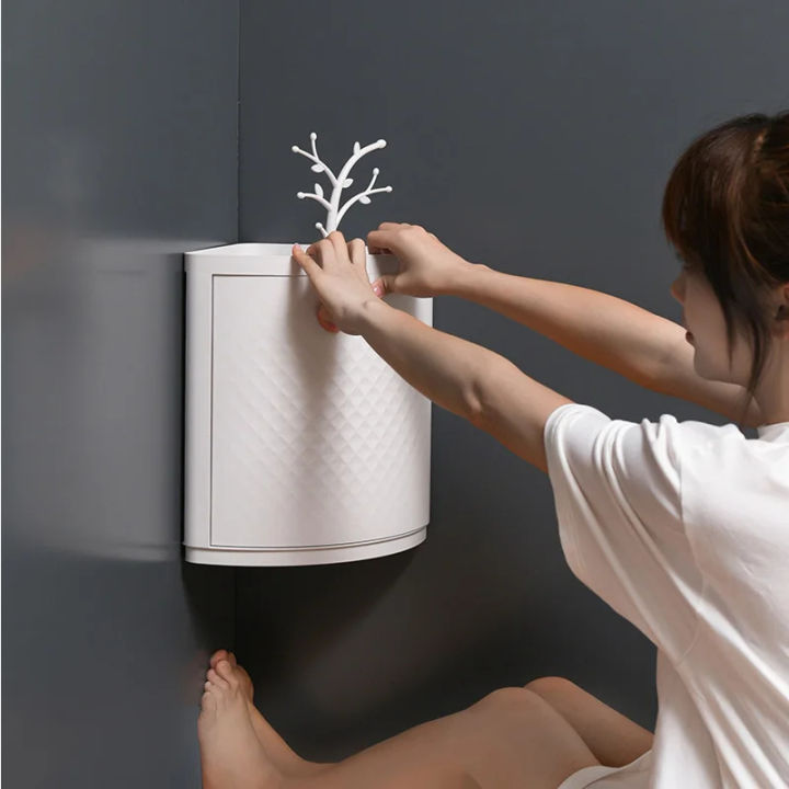 Bathroom%20corner%20cabinet%20plastic%20rotating%20cabinet%20360%20degree%20washroom%20two%20shelves%20cabinet%20kitchen%20toilet%20cabinet%20two%20layer%20cabinet%20good%20quality%20plastic%20cabinet%20-%20Image%202