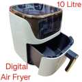 SILVER CREST AIR FRYER 6 / 7.5 / 8 / 10 LITERS DIGITAL TOUCH CONTROL MULTIFUNCTION 1400 watts. 