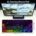 SIXZO S900 Gaming Mouse Pad Black Small Medium Large XL XXL with 3mm thickness for Gaming and office Desk Mat Pad Mousepad. 