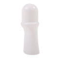 3 Pieces 30ml Plastic Roll On Bottle Empty Refillable White Deodorant Containers With Plastic Roller Ball. 