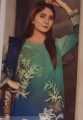 Unstitched summer lawn collection 3 piece suit for woman. 