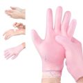 Reusable Gel Gloves Moisturizing Whitening Exfoliating Smooth Beauty Hand Care Silicone Hand Glove Waterproof Cleaning. 