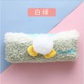 Green Duck Plush Pencil Pouch. 