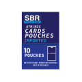 ATM Card Pouches Imported, PVC card pouch, Id card cover, card holder  - Pack of 10 pcs. 