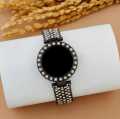 Luxurious Digital Bracelet Watch for Women & Girls - Full Diamond/Stone Studded LED Touch Screen Wristwatch. 