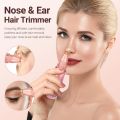 Flawless 2 in 1 Electric Eyebrow Trimmer and Shaver, Rechargeable Hair Remover for All Parts. 