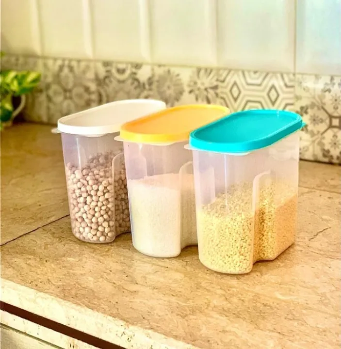 3Pcs%7B1%20kg%7D%20Storage%20Jar,%20Storage%20Box,kitchen%20jar,Portion%20storage%20jar,%20Plastic%20Jar,Separate%20Jar%20-%20Transparent%20Storage%20Jar,%20Hi%20Quality%20-%20Image%202