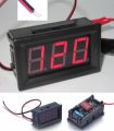 Voltmeter AC 70-500V 2 Wire Red LED Panel Display Voltage Meter. 