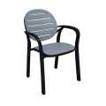 (Pack of 04 Chairs with Table) SAAB SP-675 New Full Plastic Indoor and Outdoor Spectrum Patti Chair With Table. 