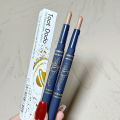 Stop Toot Dodo Double-ended Eyeshadow Pencil Monochrome Highlighter Illuminator Brush with a Touch of Lazy Eye Makeup Silkworm Eyeshadow. 