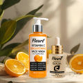 Fleure Vitamin C Glow Kit - Vitamin C Serum - Radiant Skin Duo - Cleanser - Youthful Glow Formula - Serum - Skin Brightening Essentials - Face Wash - For All Skin Types. 
