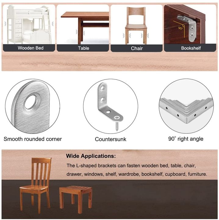 10%20Pcs%20Stainless%20Steel%20Corner%20Braces%20Brackets%20Right%20Angle%20L%20shape%20shelf%20support%20arm%20with%20Screws.3%20Sizes%20Available(25mm,%2040mm,%2050mm)%20-%20Image%204