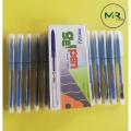 One Pack of Premium Gel Pen Ballpoint (10 Pcs) - Blue,Red,Black. 