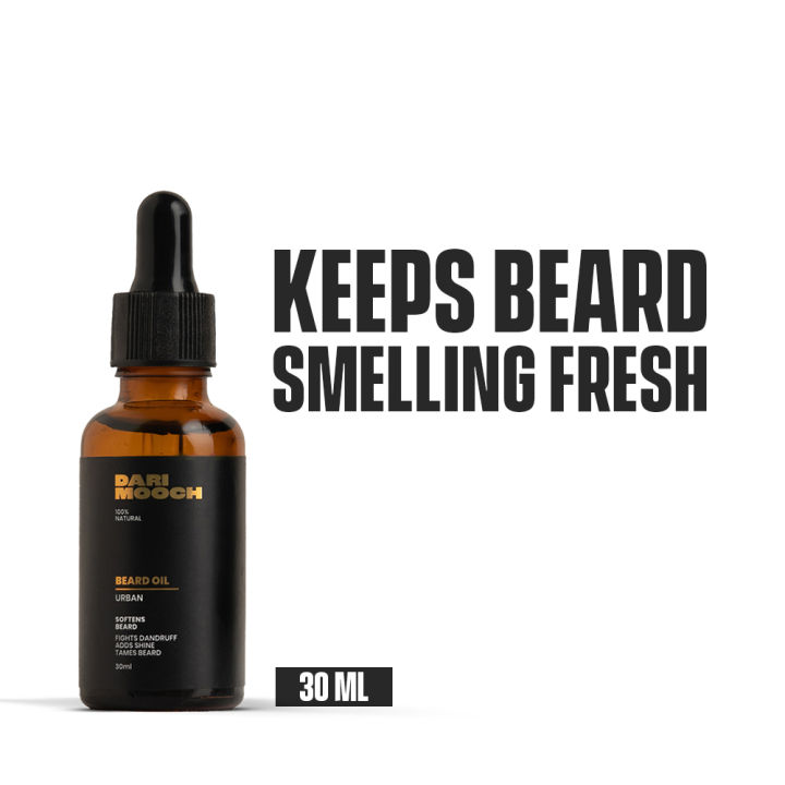 Urban Beard Oil  Dari Mooch  Best Beard Oil For Men Beard Grooming  30ml