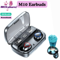M10 Air buds Wireless Bluetooth EarBuds Stereo Earphones with Power bank Bluetooth Ear phone Ear Buds Airdots Premium Quality For All Smart Phones. 
