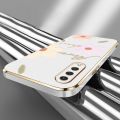 Flower Style Casing for Samsung Galaxy A70S A70 A30S A50 A50S 2022 New Design Square Shape Phone Case Soft Plating Case Cover with Free Lanyard. 