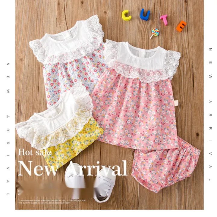 Children's%20Printed%20Princess%20Dress%20Baby%20Girl's%20Cotton%20Wrap%20One-piece%20Dresses%20-%20Image%202