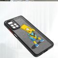 Bart Simpson Cartoon Homers Matte Case For Xiaomi Redmi Note 11S 8 Pro 12 5G 9S 13 Pro 8T 11Pro Plus 7 12S 10 13 9 Fundas Cover. 