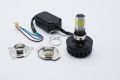 Motorcycle LED Headlight Bulb M6 with Flasher Bike Universal. 