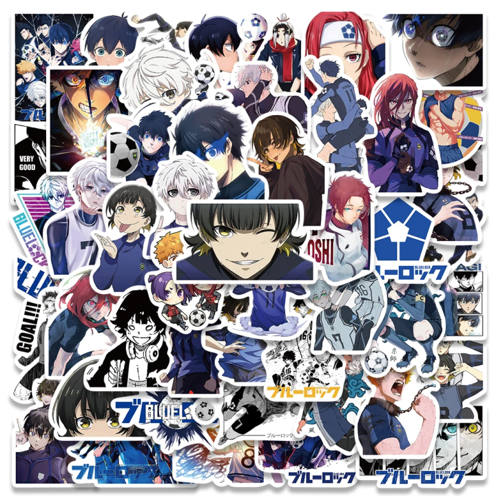 Blue Lock  stickers cutout 10/25/50 pcs Isagi Yoichi Bachira Ego