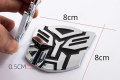 3D Transformer Car Logo Badge | Hard Plastic Emblem | Honda CIVIC | All Cars. 