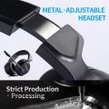 XIBERIA-V20 USB PS4 Headset for Host Connection, 7.1 Surround Sound PC Gaming Headset with 1.95 Meter Cable and Noise Cancelling Mic Headphones with RGB Light. 