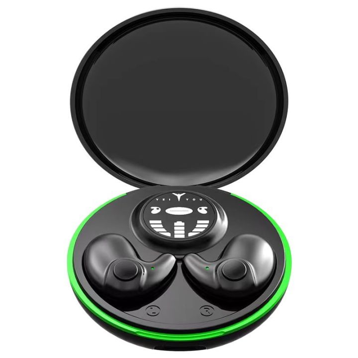 TWS Wireless Stereo Sleep Headphones Mini inEar Noise Cancelling
