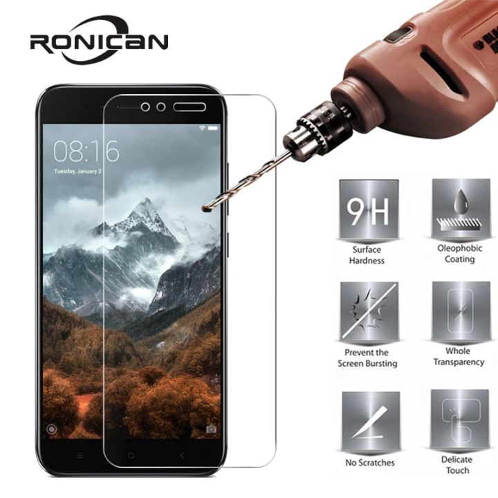 2.5D 0.26mm 9H Premium Tempered Glass For Xiaomi Mi A1 MiA1 5.5 inch Screen Protector Toughened protective film For Xiaomi Mi 5X