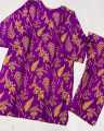 Stylish Era New Arrival Trendy Petal Khadi mix print Dress for Women and Girls. 