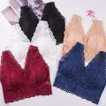 SHOPBOP Ladies Fashion V-neck Lace Vest Wide Straps Bra Comfortable Cami Tank Top for Girls. 