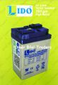 LIDO Rechargeable Dry Battery 6v 4.5AH T4/Cut Terminal. 