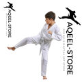 karaty Uniforms High Quality  tikwando uniform use for Sports and outdoor MMA boxing Marsial Art with equipment  Premium Poly Cotton Martial Arts Attire. 