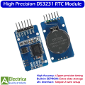 DS3231 Precision RTC Module with AT24C32 EEPROM I2C Real Time Clock for Arduino with Battery by Electrica. 