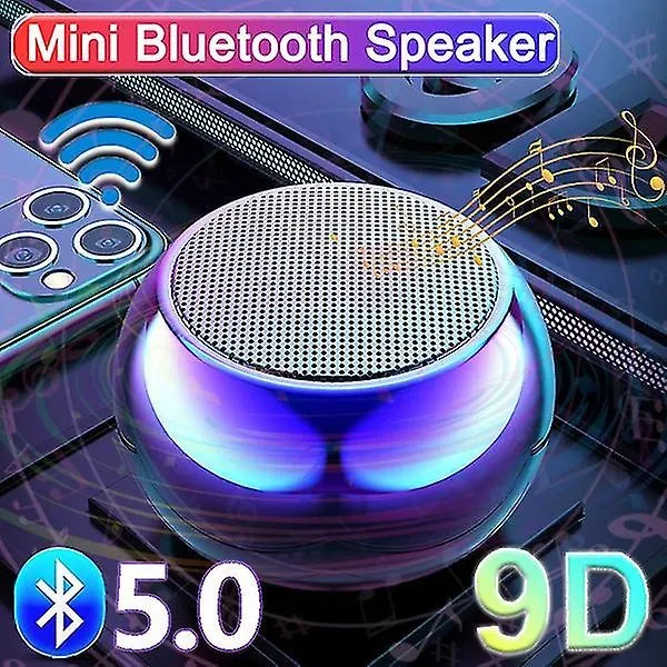 ZMM High Quality M3 Mini Bluetooth Wireless Speaker Coin Size Small BT ...