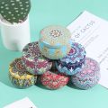 New Tin Tin Box Drum-shaped Party Supply Storage Case Candle Making Kit Holder. 