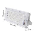 White Shell 220V 50W 50 LED Water Flood Light Spotlight IP65 Outdoor Light In Pakistan. 