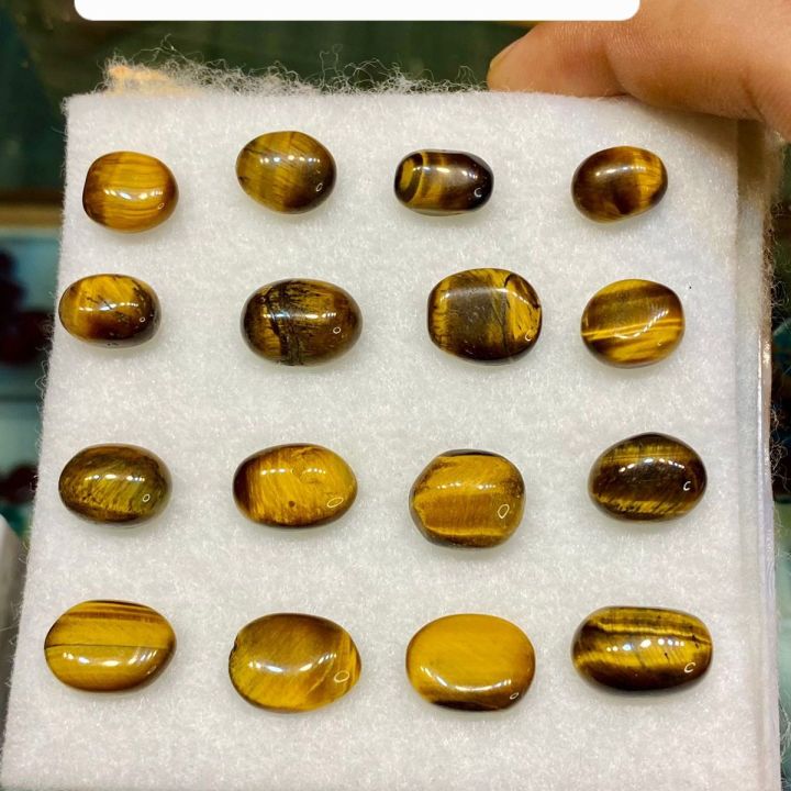 Tiger ٹائگر Tiger Eye Natural 1-Gemstone ٹائگر پتھر = Royal Stone
