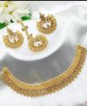 Jewellery Set with Necklace, Earings and Bindia/ Teeka for Girls, Women and Ladies. 
