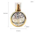 Glass 25ml glass perfume bottle Luxury 25ML Refillable spray bottle High-end sub packaging device for Travel Daily use Perfume collectors Beauty enthusiasts Gifts. 