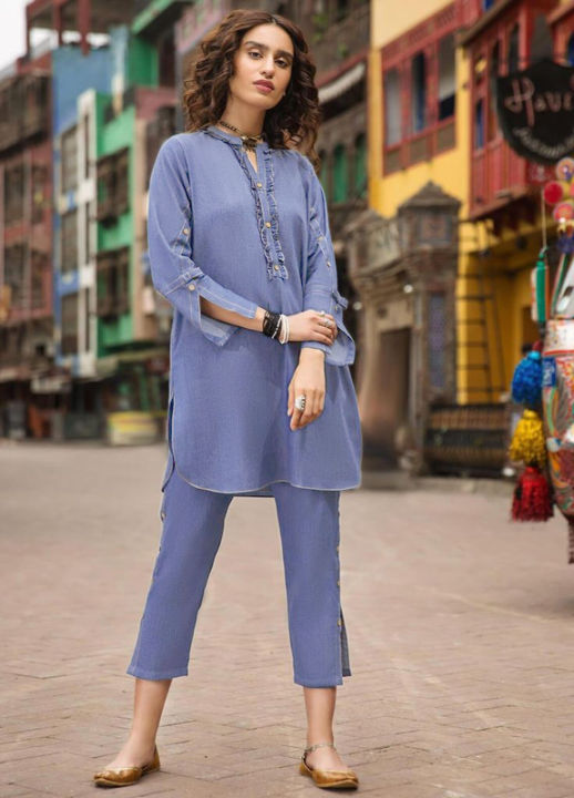 Long denim shirt dress hotsell