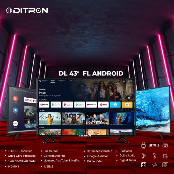 Ditron%20Led%20Tv%20Android-DL%2043"%20FL%20ANDROID%20-%20Image%202