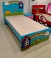 SINGLE BED KIDS (GIRL AND BOY) 3D RAINBOW STYLE. 