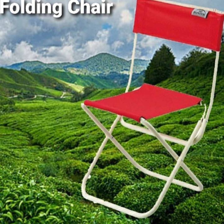 Extra Tall Folding Bar Height Folding Chairs Outdoor Camping - Main Image