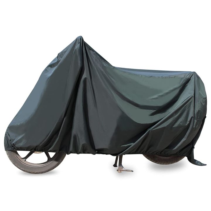 Bike Cover Water Proof full Size Motorcycle Motorbike 70cc 125cc Bike Cover Parachute Top Parking Cover in preminum quality Daraz.pk